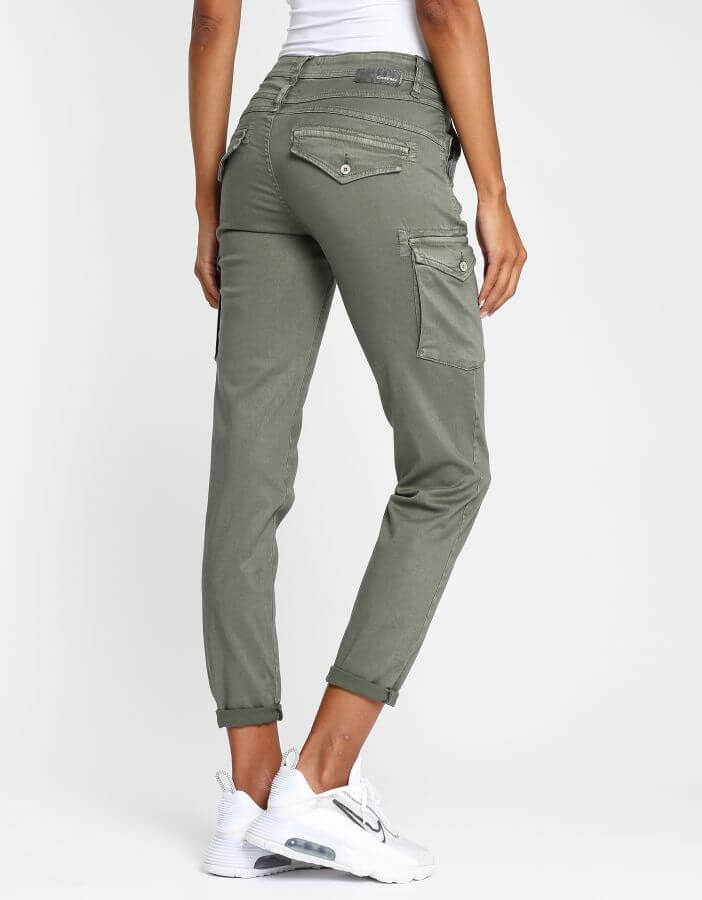 94Amelie Cargo cropped fit - relaxed Hose